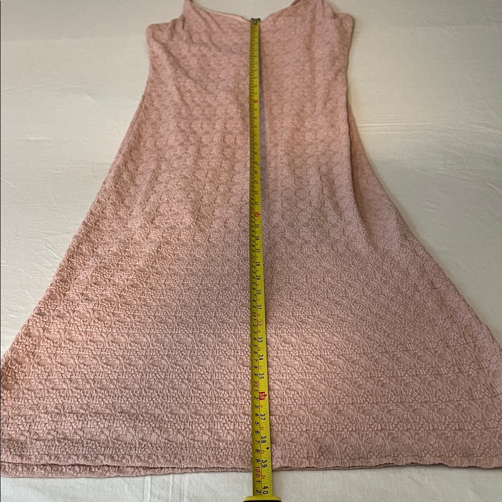 Chic Pink Lace Slip Dress - Picture 9 of 11